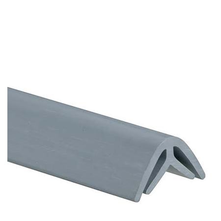 Panduit Wiring Duct Corner Strip, Light Gray, PK6 CS1LG6